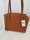Leather Large WKRU6948 NWT Kate 3-Compartment Monet Brown Spade Tote $399