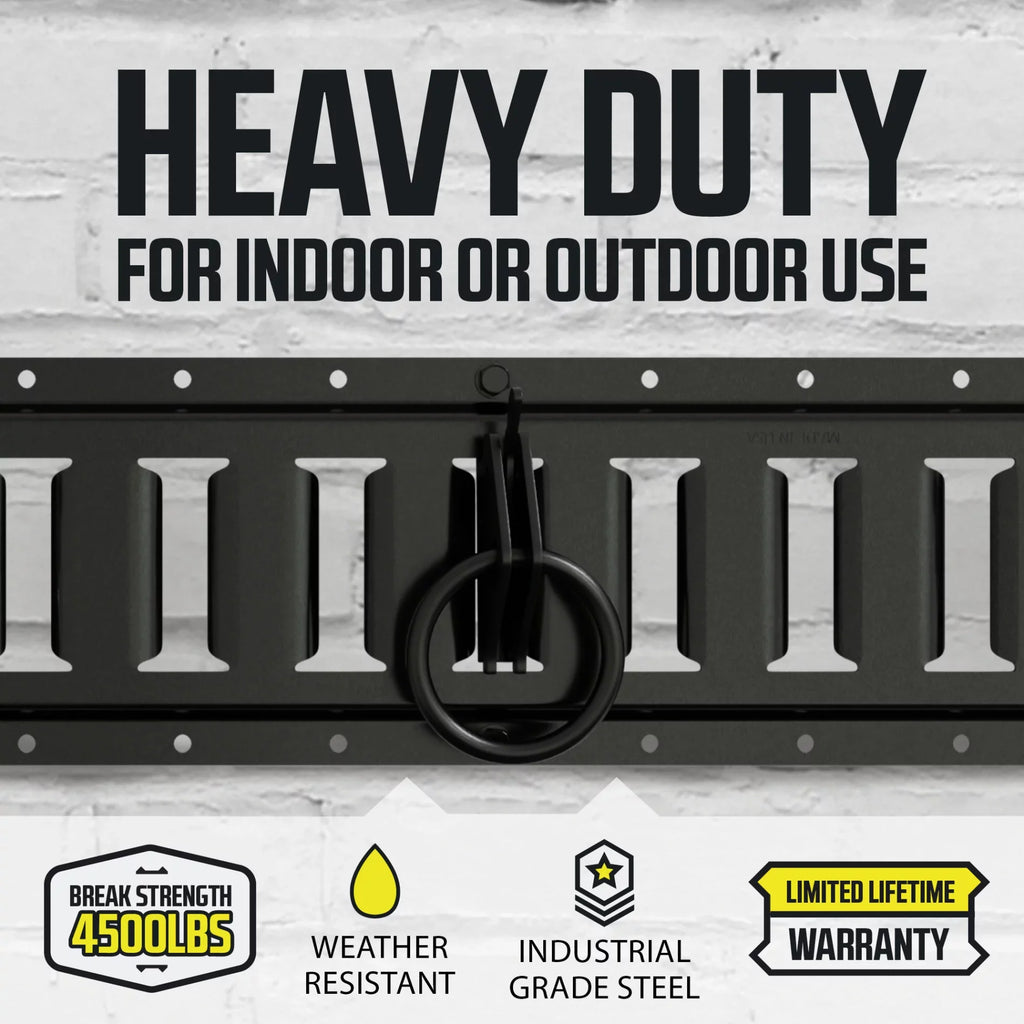 Steel, Truck, ETrack Loads Pickup" Track w/ TieDown System Cargo E Fittings, Down Rails Anchors in Ring O Van, Trailer, "20 Spring Tie E-Track Enclosed/Flatbed to Tie-Down
