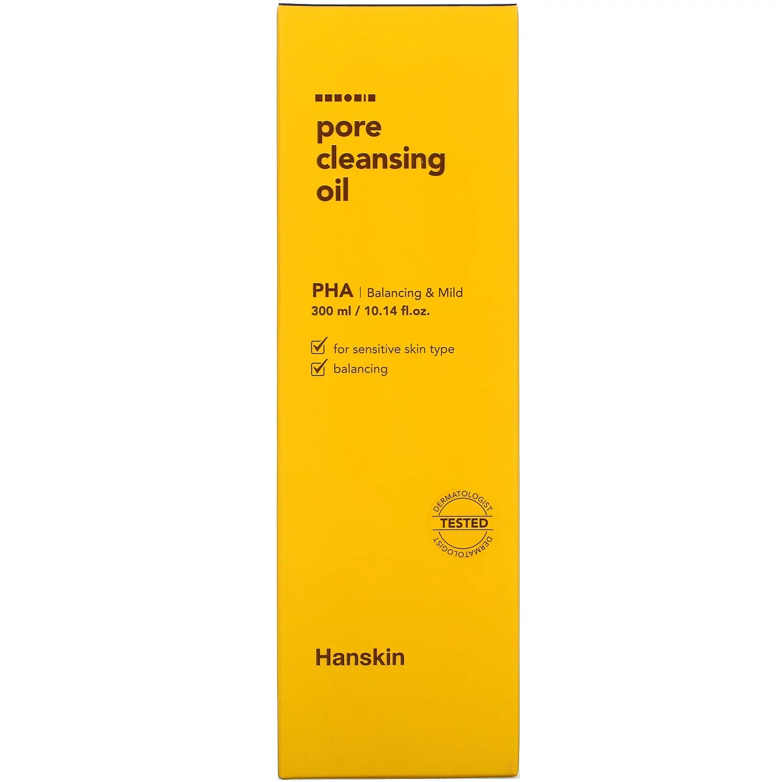 10.14 (300 oz Hanskin Pore PHA, Cleansing fl ml), Oil,