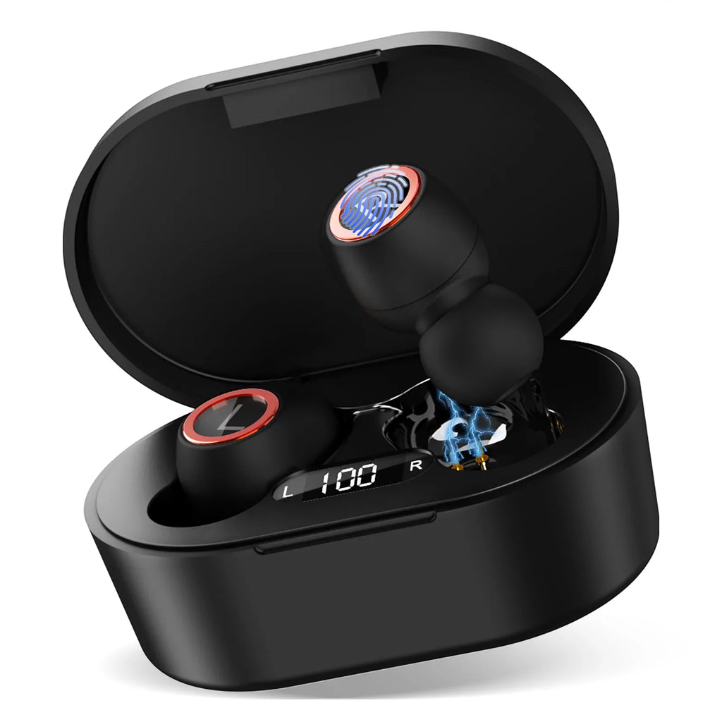Earphones 6 LED Charging Wireless Case UX923 Quality Display Mic Sport Headset Built-in Headphones Sound nova 5.0 Bluetooth Premium for 5G Earbuds Digital