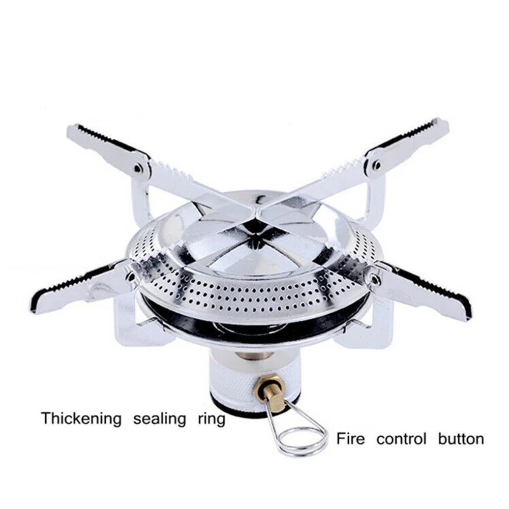 Stove Accessories Hiking Mini Cooking Foldable Camping Propane Burner Picnic Gas