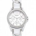 Fossil Display Quartz Analog Analog Riley White Women's Watch 38MM ES3463