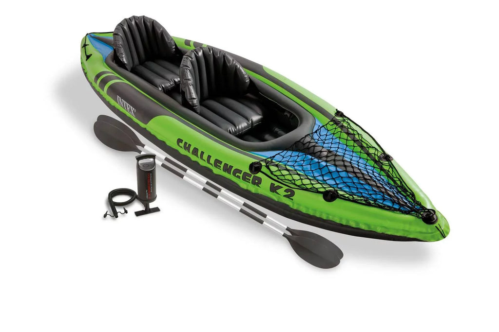 Pack) Challenger Oars Pump Sporty (3 K2 Inflatable + Intex And Kayak 2-Person