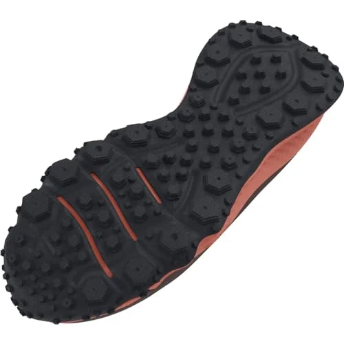 (200) Fresh US Armour Clay/Black/Cinna Red, Under Women's Trail, Charged 6, Maven