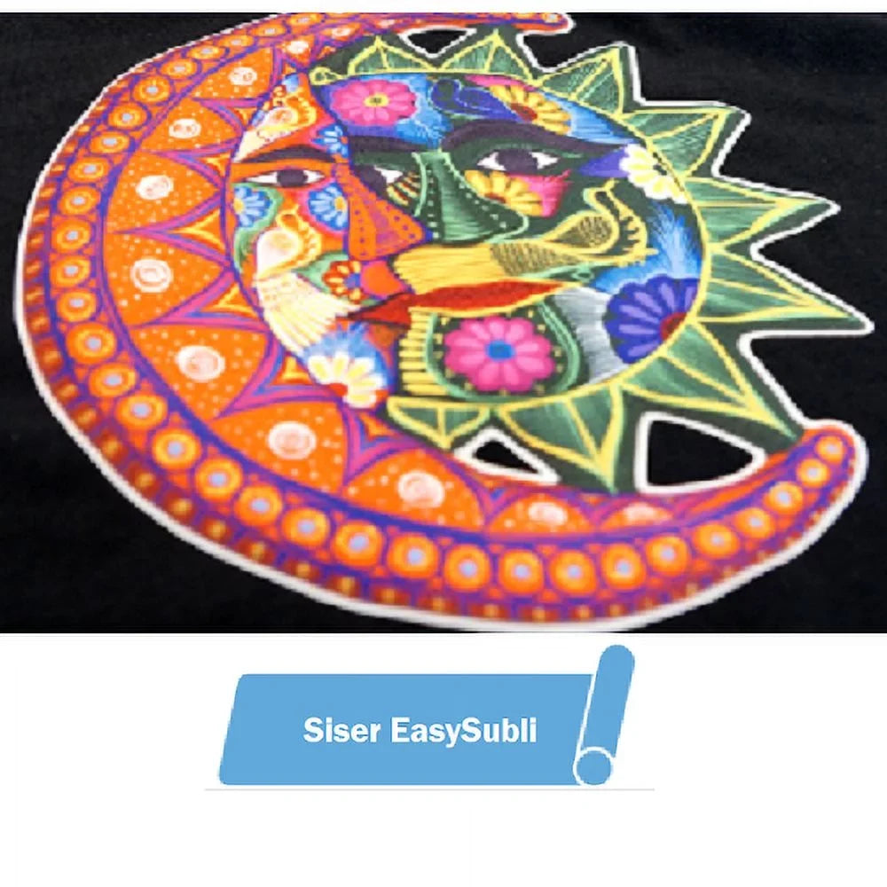 Mask of - Siser - Printable (8.4"x11") and EasySubli Sublimation EasySubli Heat HTV Vinyl 10 Sheets EasySubli (8"x10") of Transfer Sheets 10