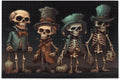 Print, for Puzzle Zigsaw Jigsaw Challenging Bag, Wooden Partition PCS 500 Alphabet Dreamtimes with Kids Adults, Storage Skeleton Friends Game Gift Brain Parents Halloween Exercise Family for Puzzle