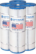 Pack Made Pool FT. Plus SQ. USA & Replacement - 80 Clear Clean for in Pentair Element 320; 4 Cartridge Filter