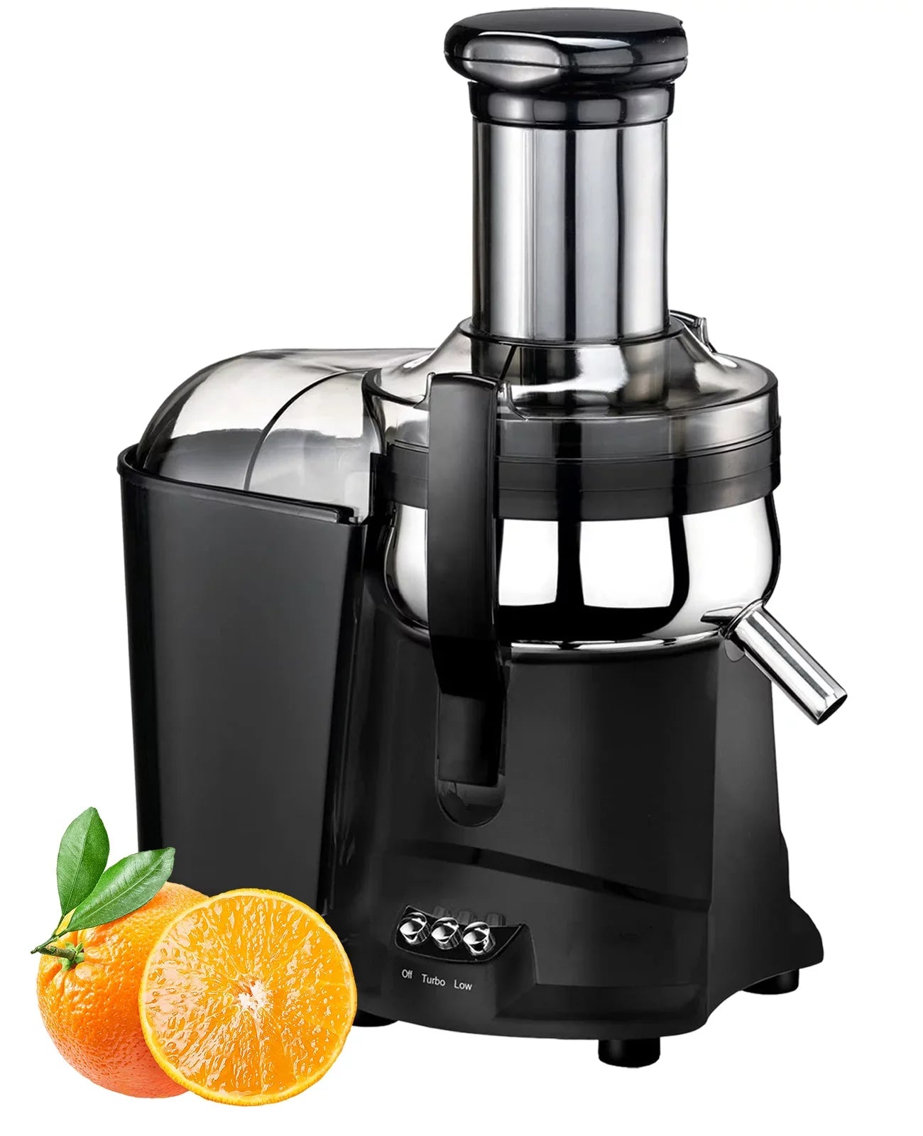 Press for Fruits Juicer Latch Hand Vegetables with (Black) Centrifugal Safety & Juicer -