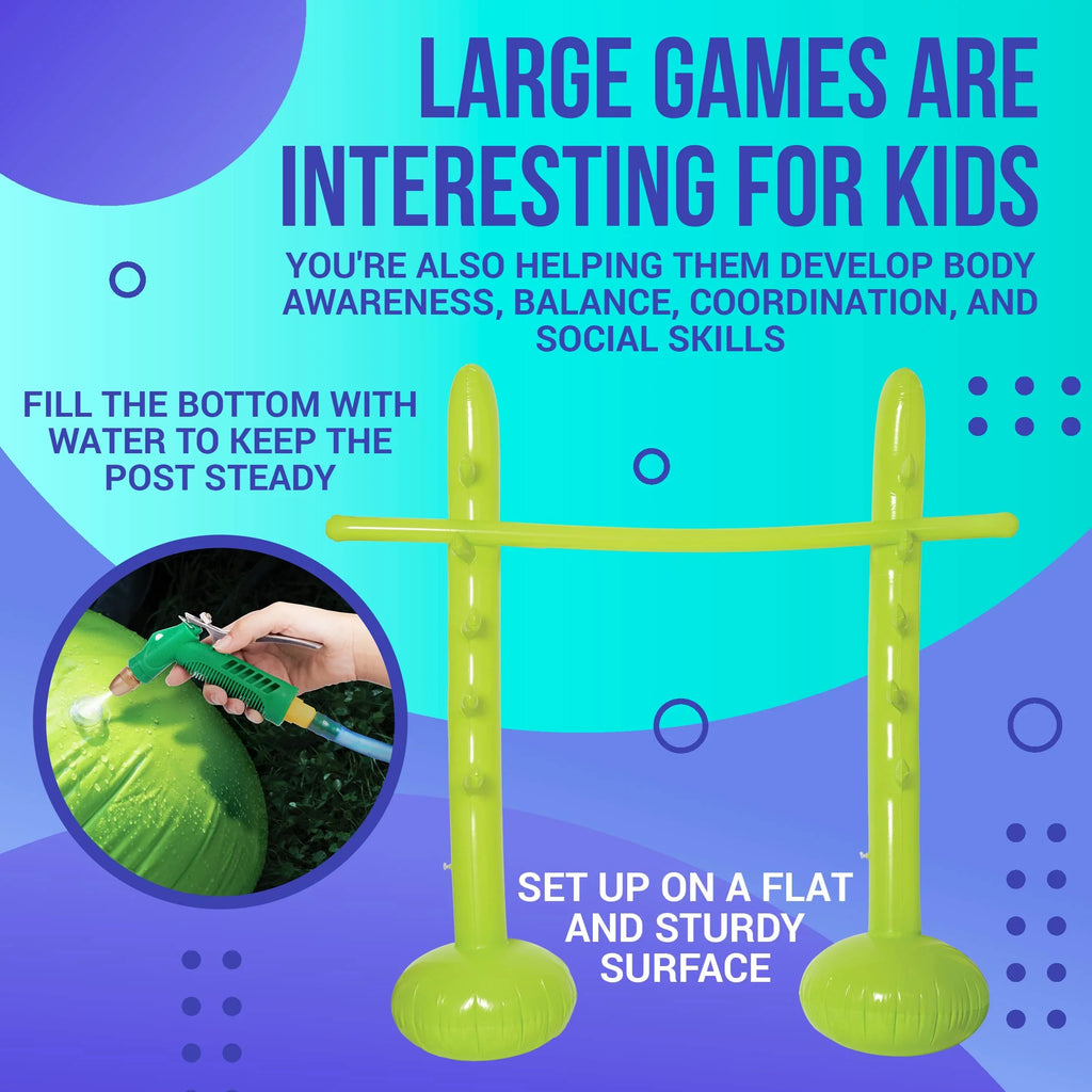 Adults, More Game Game Toys Beach, Pool and and and Kids Kid Inflatable Adults for Games Toddler Outdoor Toys Picnic, for for - Limbo Party Limbo Indoor Kids Inflatable - for Birthday Party Games, for
