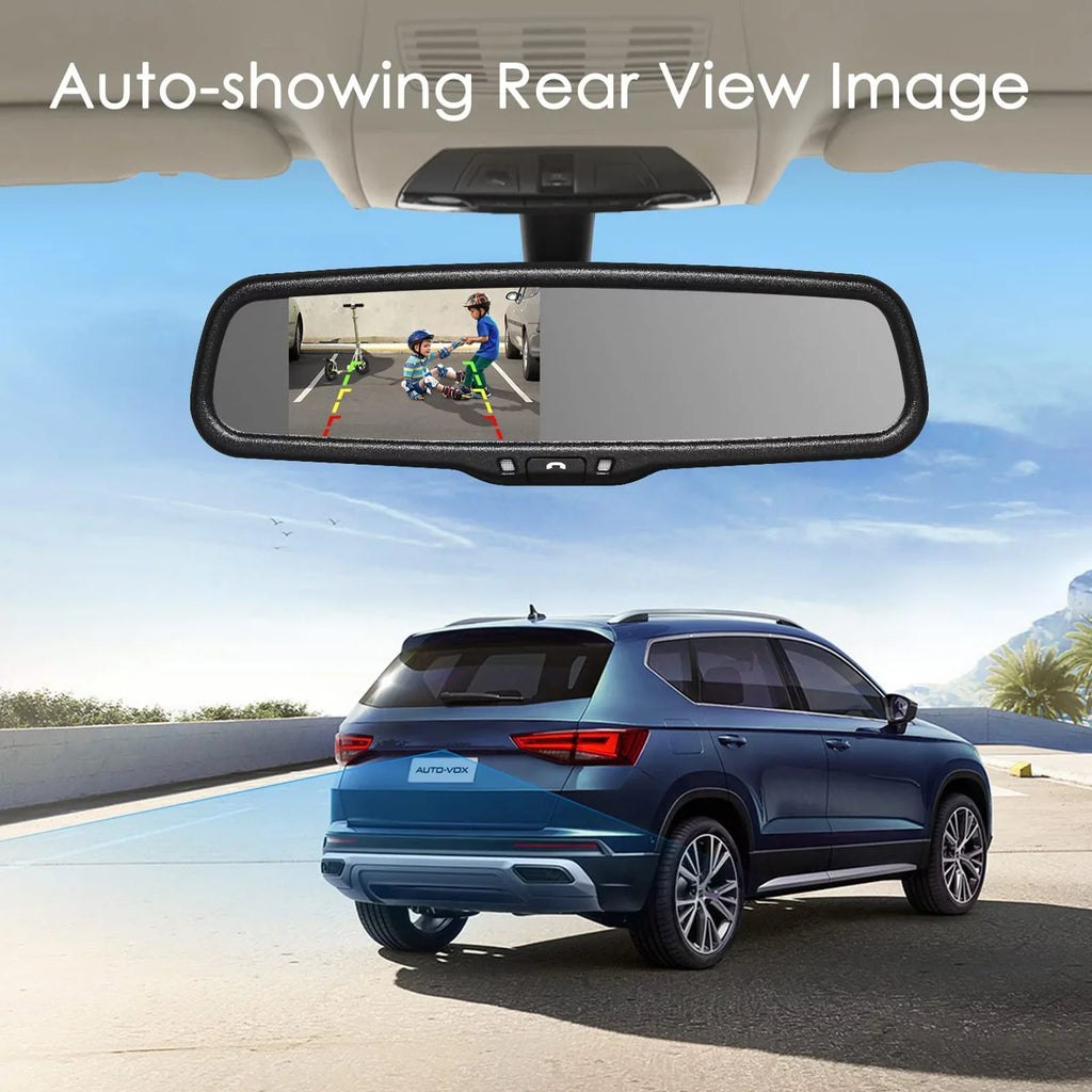 Camera Reverse T2 Look IP68 Camera View Mirror Camera OEM Rear Auto-Vox Monitor Backup