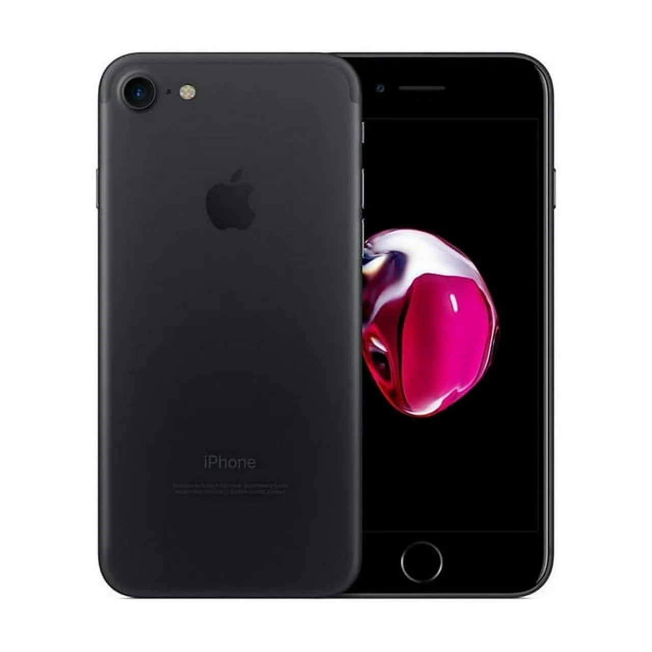 Unlocked) (Refurbished) 7 Black Matte Apple Restored A1660 iPhone 32GB (Fully