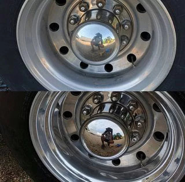 Tanks Luster Renegade Rebel Pro USA 24 Rims Bottle etc. Polish Liquid Polish Oz for on Cut High Aluminum Red by Wheels Bumpers Heavy Metal Products