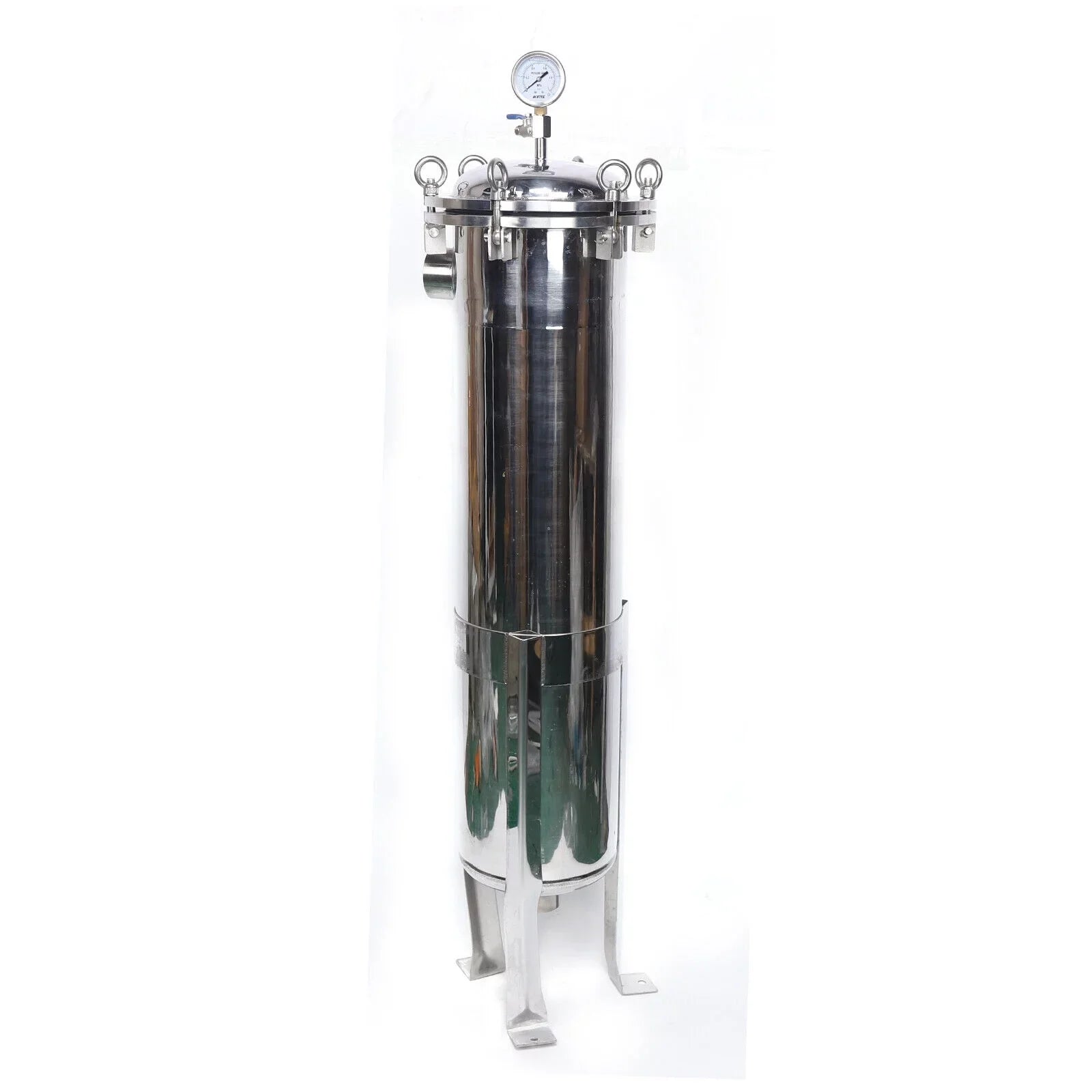 Bag Steel Filter Housing Fluid 2" Stainless Filter Filter Pressure 150PSI Industrial