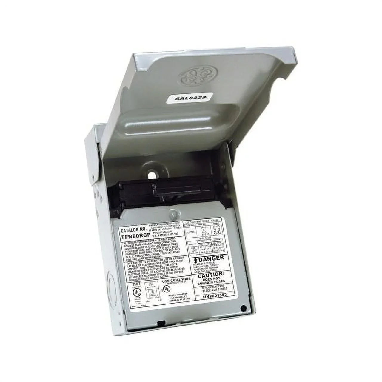 Ac TFN60RCP Tfn60Rcp Disconnect Ge 2-Pole 60 Amps Non-Fusible
