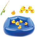 Fishing game Fun Pool Kid’s Keep on - them Kids Toy Fishing Occupied Reel 10 Pole, Ducks Holidays 18 Everyday Floating for with inches and Game fishing Pcs Toddler 12 for Hook To Line, Inflatable and
