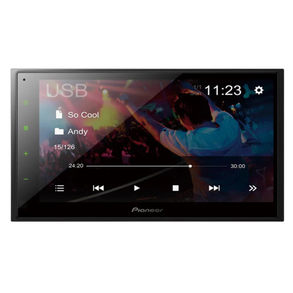 (Refurbished) DMH-341EX Camera Pioneer Receiver Backup Restored Multimedia w/ Digital 6.8"