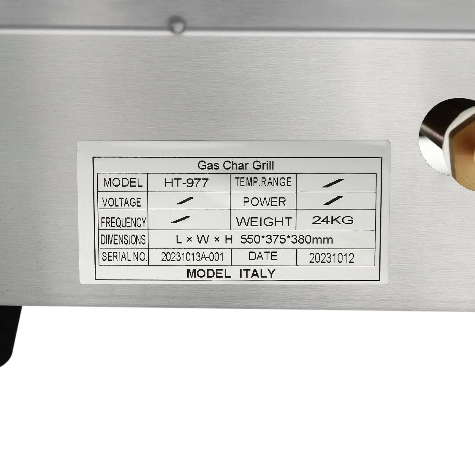 Grills Outdoor/ FY-977 Steel Built-in Grill Stainless Propane Liquid Intdoor Gas