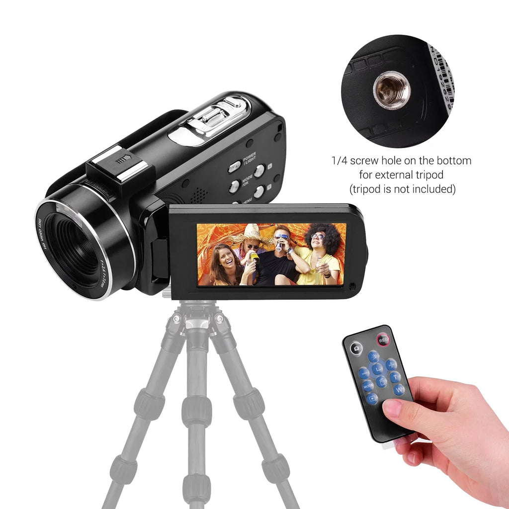 Camera,Inch 3.0 Burst 3.0 Inch Video Video Professional Camera 4K Inch Monitor IPS IPS Monitor Monitor AINN Andoer-2 DV Camera Handheld IPS Burst Video Function