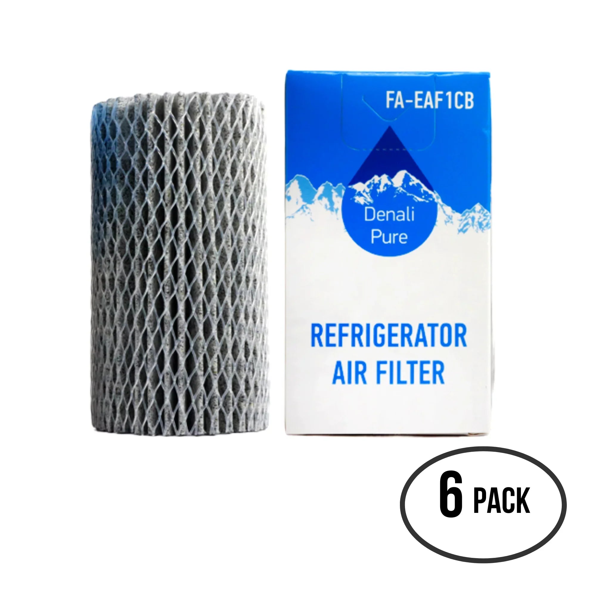 with Fridge for Refrigerator 46-9917 6-Pack EI24WC75HS0 Replacement EAF1CB, Filter Electrolux Electrolux Compatible Air Air - Filter