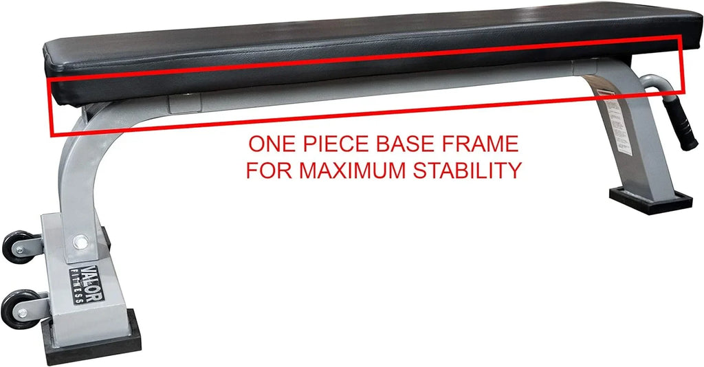 Padding - Flat Weight Steel Density Gym Workout Frame For With Benches Bench Solid Great Home Or - Bench Flat And High