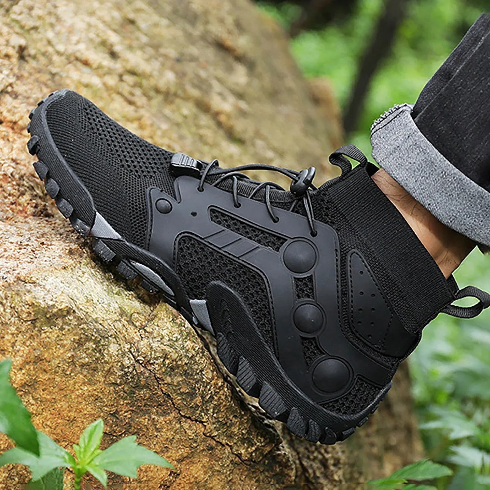 Wide Work Sports Wading River Shoes Tracing Sneakers Mens Slip Swimming AdBFJAF Shoes Outdoor 9.5 Hiking Shoes Road Off Hiking Non Clothes and Men