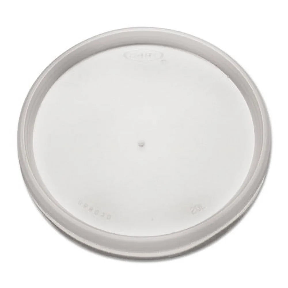 6-32 and Plastic Containers, 100/Pack, Lids Cups, Bowls for Flat, Foam Vented, Packs/Carton Dart oz, Fits 10 Translucent,