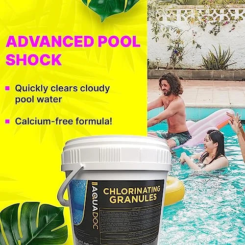 Shock Treatment This Saltwater Shock great AquaDoc Treatment Pool Pool Pools for - Swimming Ground Shocking is Pools Super Pool Shock - for Above Pool Pools and Inground Acting Shock - a Fast Chlorine