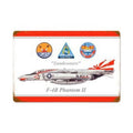 Metal Signs Sign Sundowners Aviation Phantom Past Vintage V379 Time