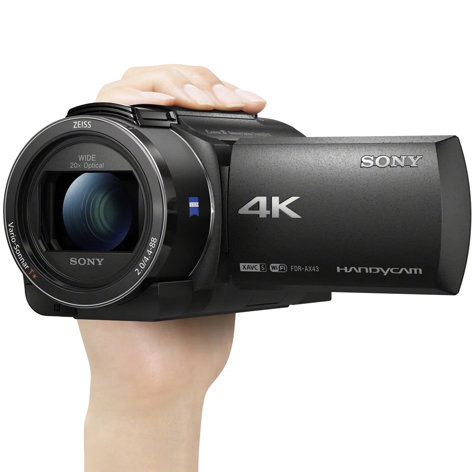 4K Exmor CMOS Digital AX43A Video with Handycam R Sensor Camcorder Sony
