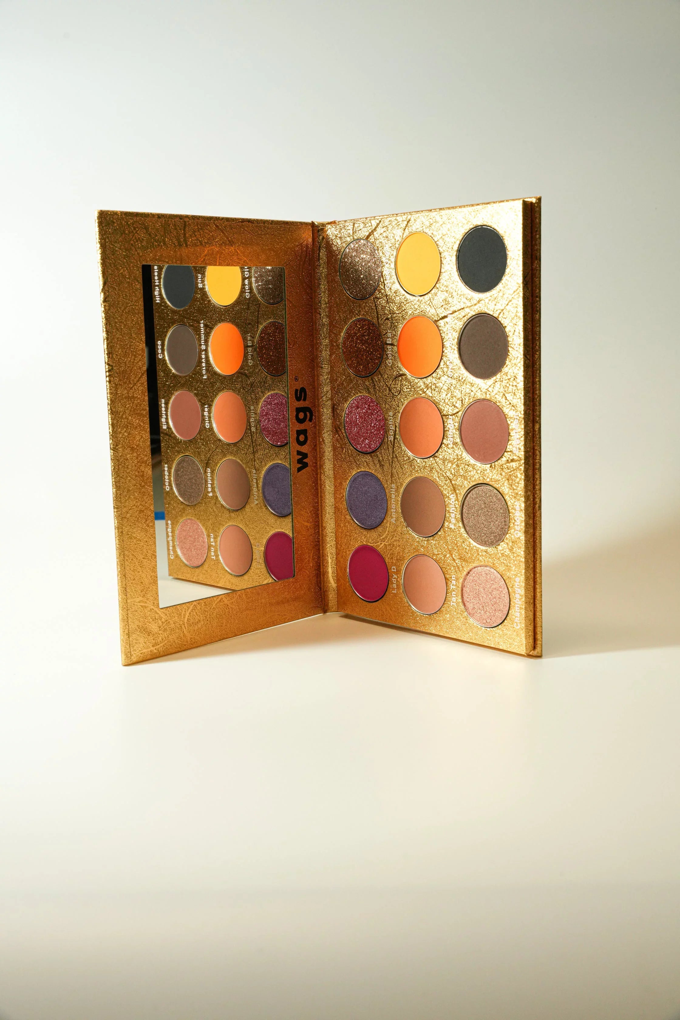 Vibrant Matters Eyeshadow Palette, Palette, Wags Colors and Gold High Pigmented Summer