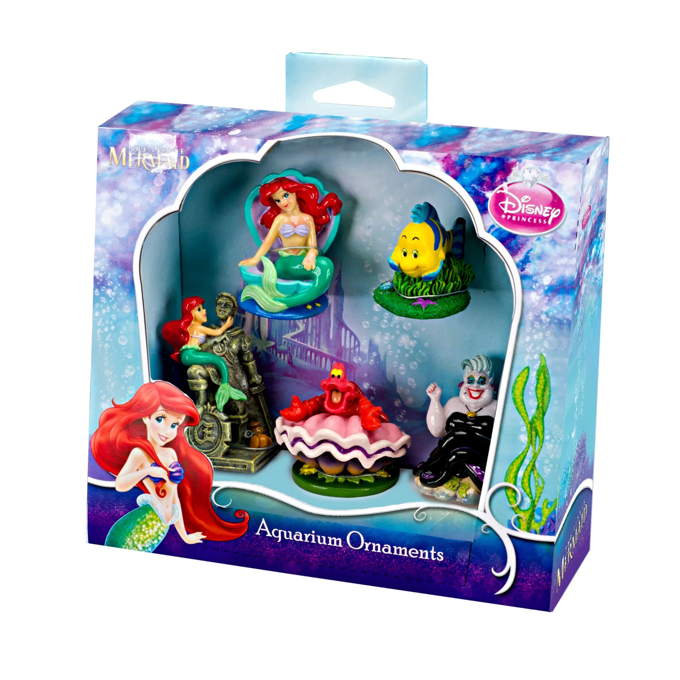 Aquariums for Mini Little 5-Piece Penn-Plax Ornaments Mermaid Resin