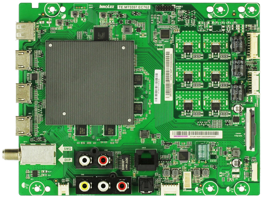 Serial) V655-G9 (LINIYBTW Vizio 6M03A0001X00J Board Main for