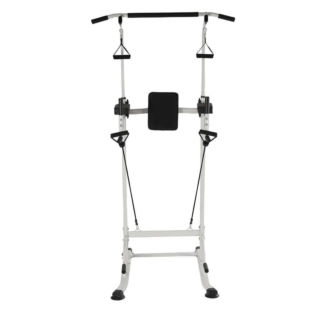 Black Power Pull Gym Chin Home Push Up Tower Adjustable Power Bar Tower Station Gym Home Dip Height
