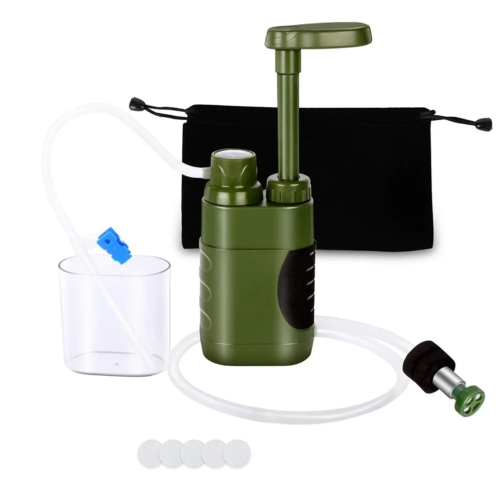Lixada Water Camping Preparedness for Filter Straw System Family Emergency Hiking