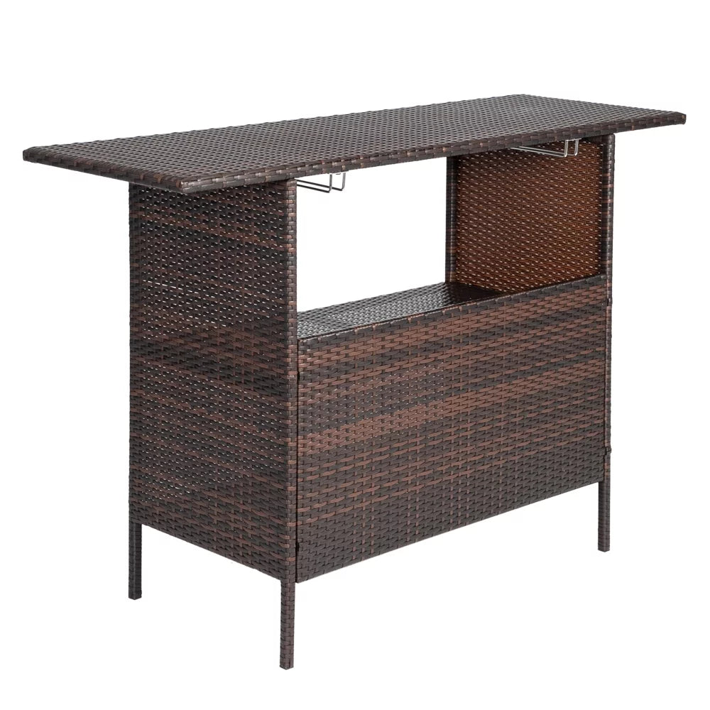 Table Beautiful Modern And Brown Stylish Gradient Bar