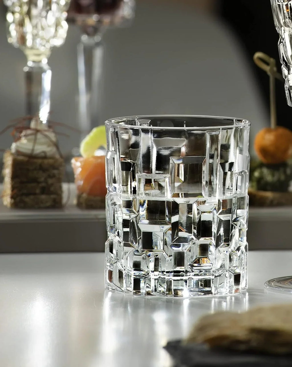 11.5 Cristalleria Italiana Whiskey Highball of 1 12 11 Set Drinkware oz, DOF & Count Pack Tumbler Crystal Glass RCR oz
