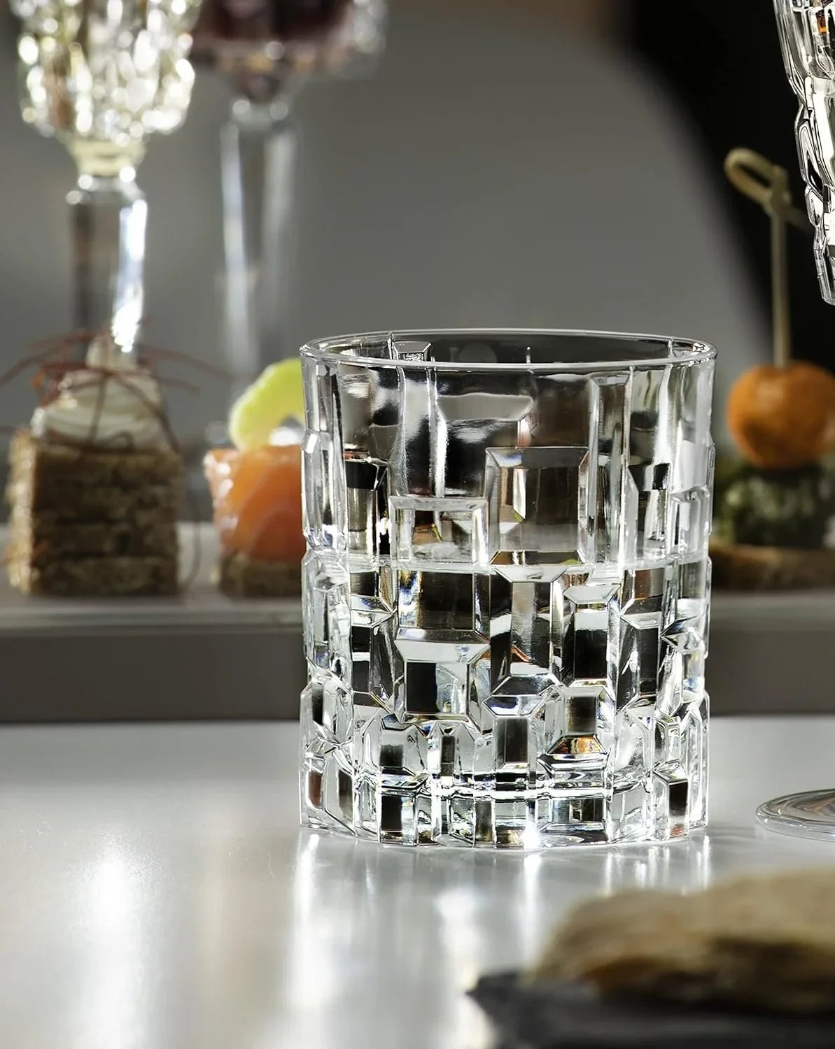 11.5 Cristalleria Italiana Whiskey Highball of 1 12 11 Set Drinkware oz, DOF & Count Pack Tumbler Crystal Glass RCR oz