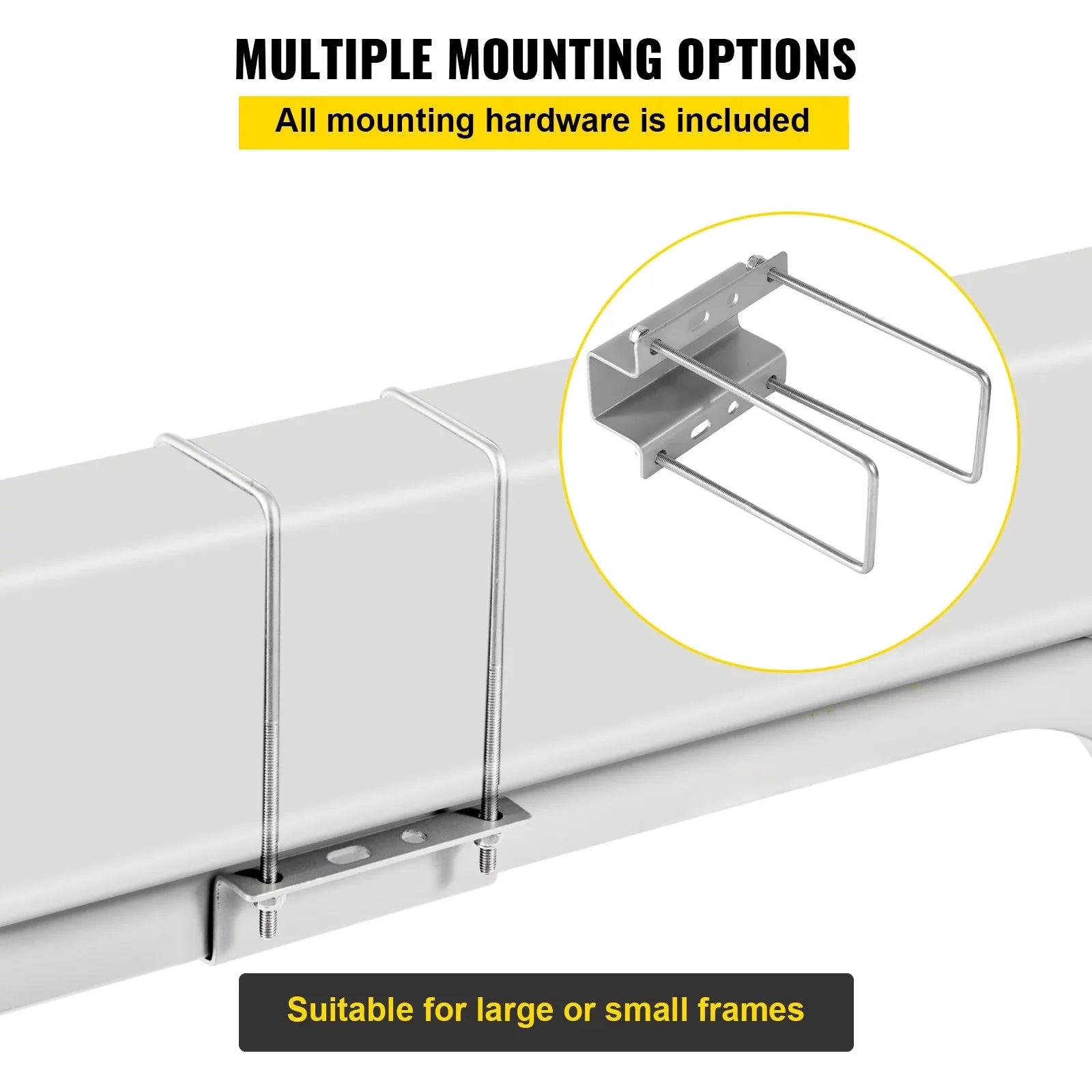 Accessories Boat Included, Guide ons, 60", One Steel Covers, or Boat Guide-on, PVC with Ski Tube Fishing Post for Complete Trailer Mounting Trailer Pair Trailer BENTISM Boat, Sailboat Galvanized