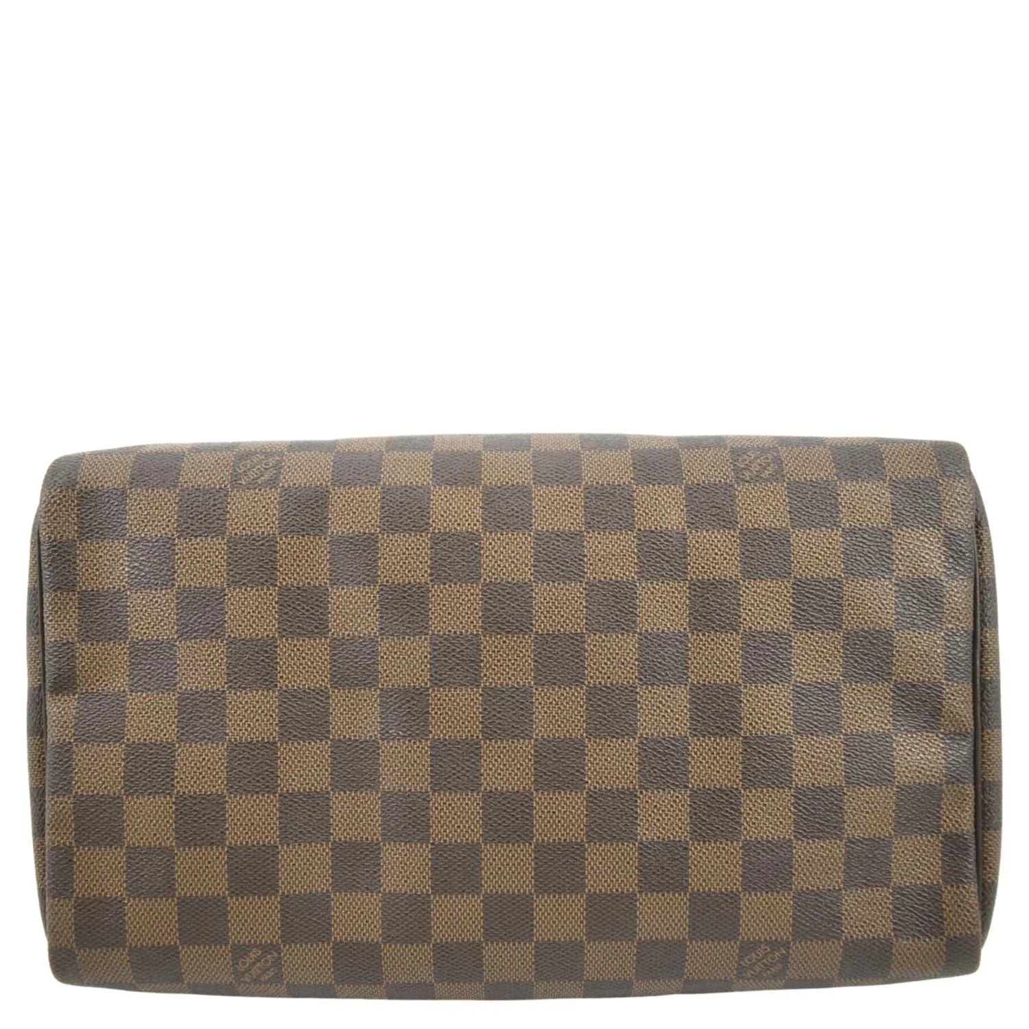 Ebene Pre-owned Brown VUITTON 25 Damier Speedy LOUIS Bag Satchel