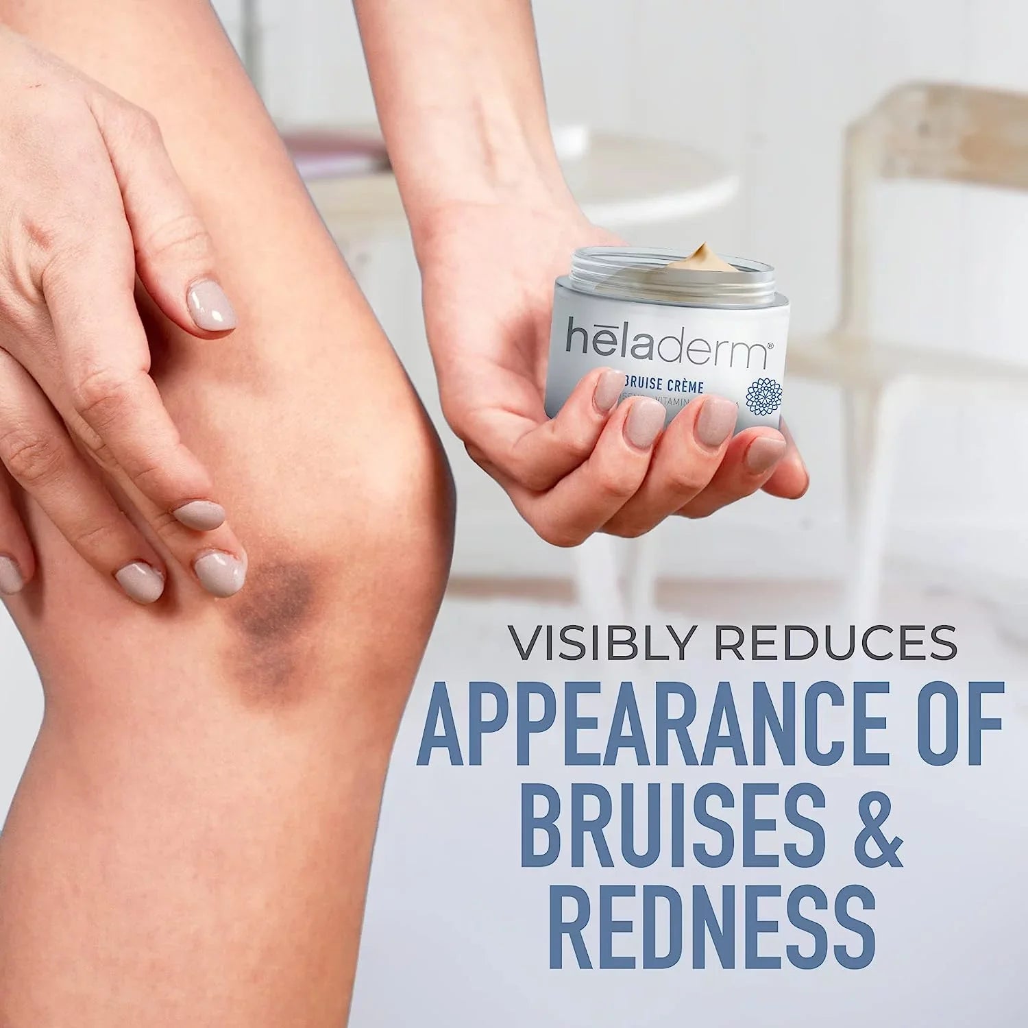 Swelling Rejuvenates 1.7 Skincare, oz Heladerm Oil Skin, Bruise Arnica and Healing, Fast Bruise Cream,