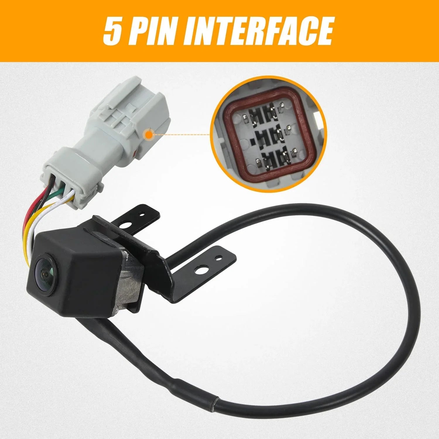 Reversing and Backup Sonata 2012 with Link Hyundai View Cable Camera with Plug Compatible 2013 Rear 2011