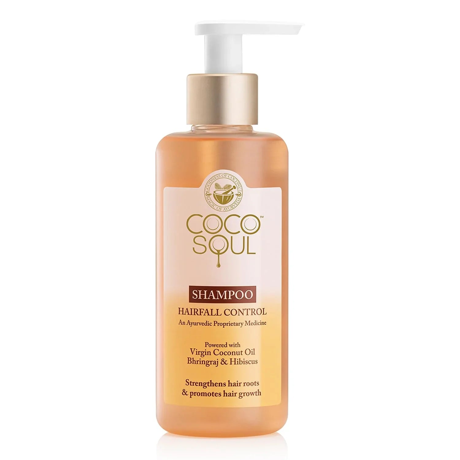 Paraben & Medicine Control Fall | From Free Coco Oil Shampoo Bhringraj the Pressed Coconut 100% Sulphate Hibiscus Virgin Ayurvedic Cold Soul with | | & | M Hair