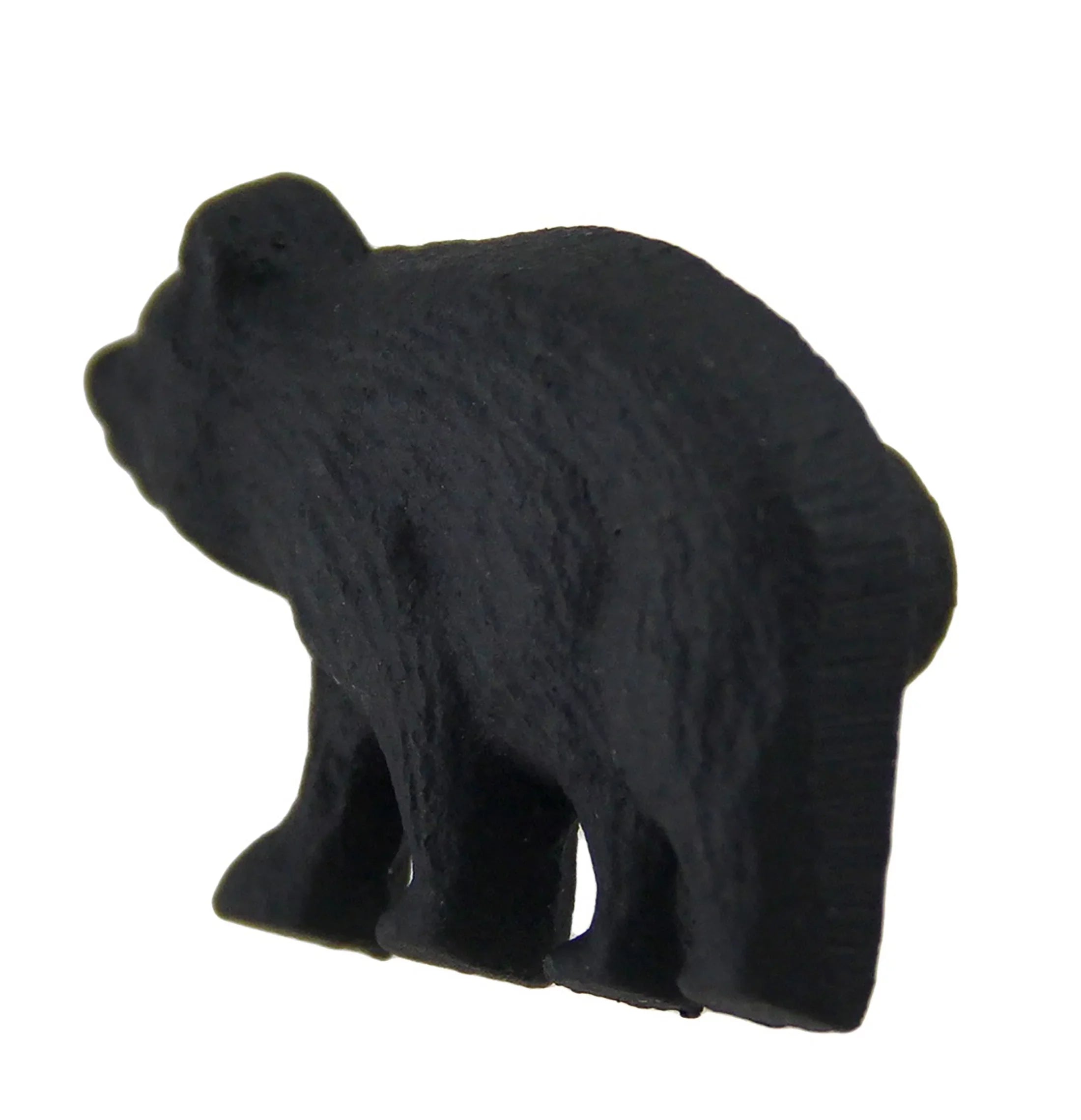 Drawer Cast Black of Knob 12 Set Cabinet Forest Bear Zeckos Iron Pull