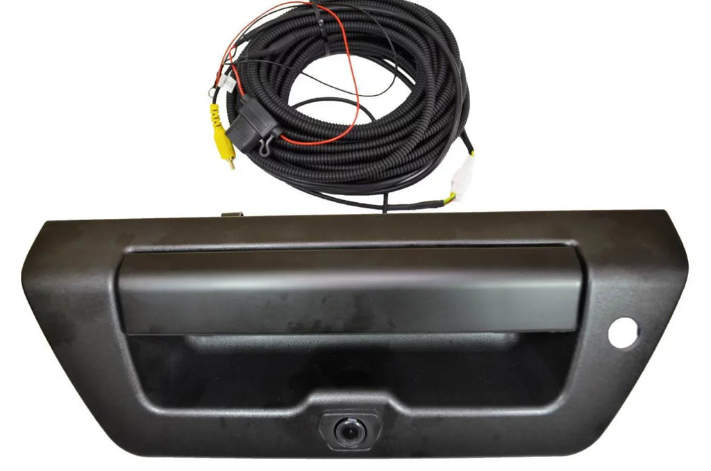 Manual Auto - select: with - Black Textured Handle with Housing for Fits Warehouse FO-3515SA-TGCX Keyhole, PT with FORD Lever 2015-2017 Tailgate Backup F150 Camera, Smooth Tailgate