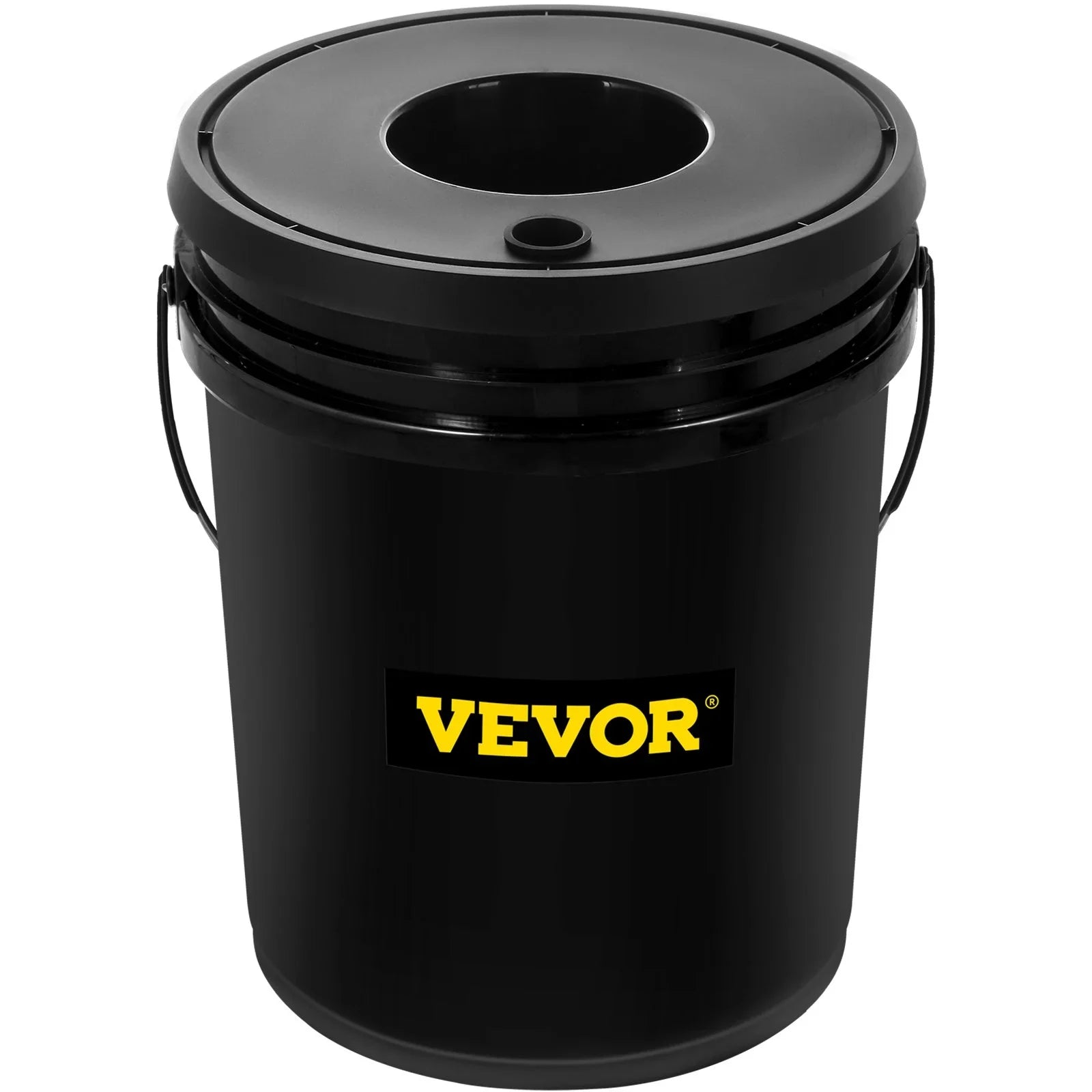 5-Gallon, Grow Pump, System VEVOR Stone & Hydroponic Vegetables Water DWC Indicator Indoor/Outdoor Kit, 4-Bucket Level Air with for Leafy