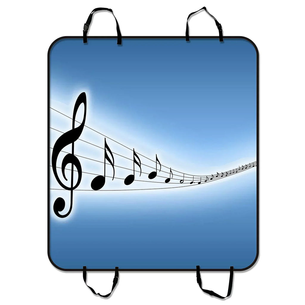 Mat Music Cover Trucks inches 54x60 Melody Trunk Car Cars Seat Hammock Dog Pet Lovely Car Mat Mat Cargo Notes SUV For Seat and GCKG