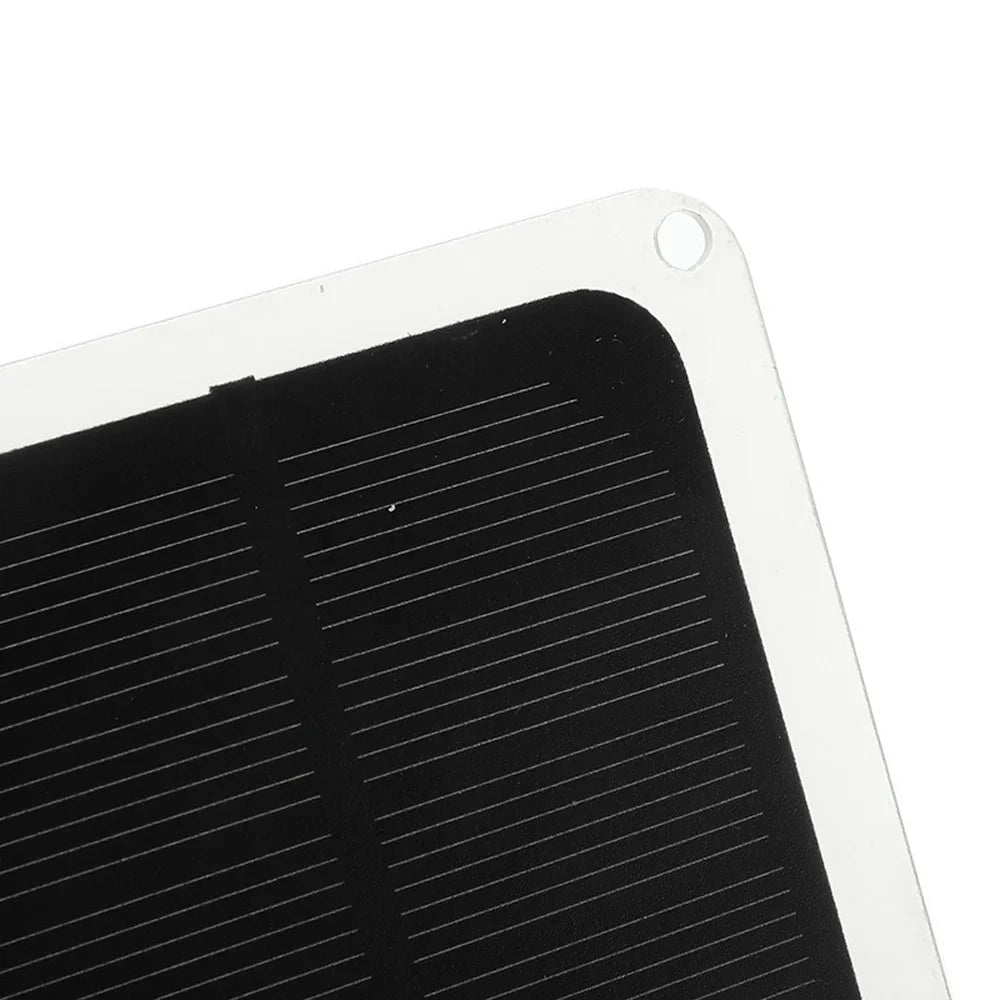 Silicon Panel Portable Monocrystalline Solar Htovila USB 20W Camping, Hiking, for and Recharging