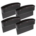 Gap Passenger Car Seat Black Box Storage Side Red Crevice 4pcs Driver