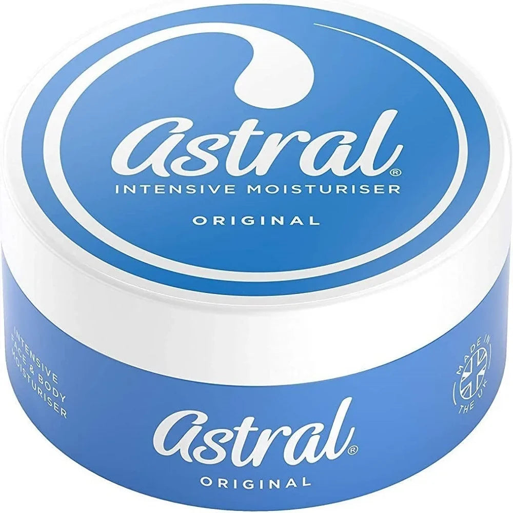 6) 50ml Original Body of Moisturiser Face & Intensive (Pack Astral Cream