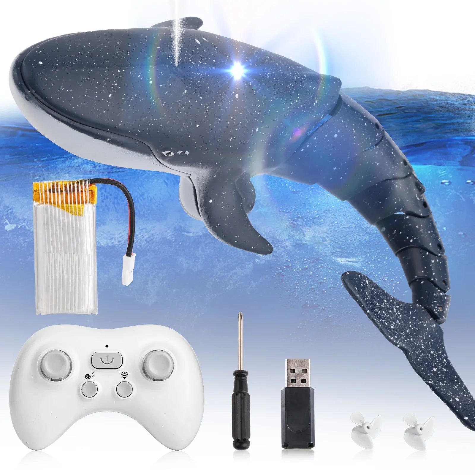 Spray RC Toys Boat Boat Kids, for Pool for Pool RC Toy Toys, Shark Whale Ant Boys Toys, Swimming Girls, Class Diving Water Remote for Control